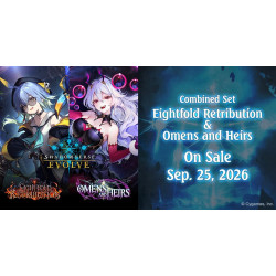 Shadowverse: Evolve - Eightfold Retribution & Omens and Heirs - Booster Display (12 packs)