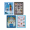 One Piece Card Game - Official Sleeves 15 - Assorted 4 Kinds Sleeves (4x70)