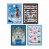 One Piece Card Game - Official Sleeves 15 - Assorted 4 Kinds Sleeves (4x70)