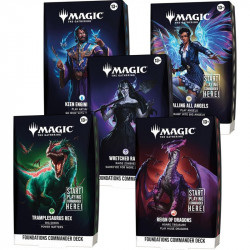 Grundstein - Commander-Decks Set (5 Decks)