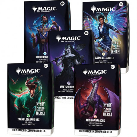 Grundstein - Commander-Decks Set (5 Decks)