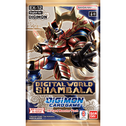 Digimon Card Game - Digital World Shambala EX12 - Extra Booster Display (24 Packs)