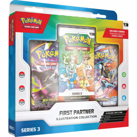 Pokemon - Collection Illustration Premiers Partenaires - Série 3