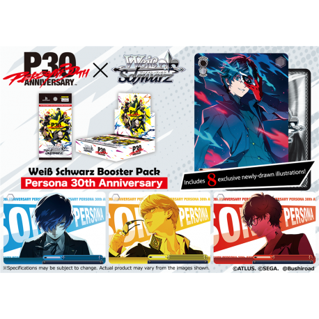 Weiss Schwarz - Persona 30th Anniversary - Booster Display (10 Packs)