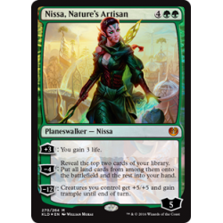 Nissa, Nature's Artisan - Foil