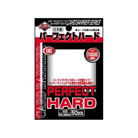 KMC - Standard 50ct Sleeves - Perfect Hard