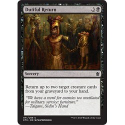 Pflichtbewusste Rückkehr