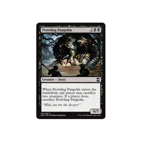 Prowling Pangolin - Foil