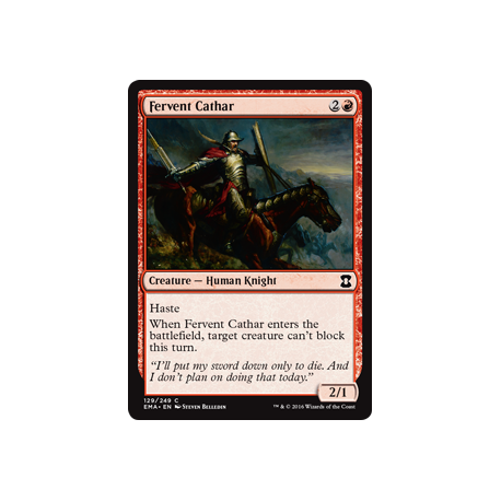 Fervent Cathar - Foil