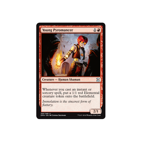 Young Pyromancer - Foil