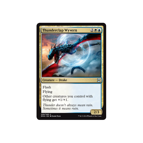 Thunderclap Wyvern - Foil