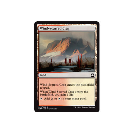 Wind-Scarred Crag - Foil