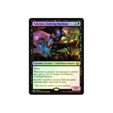 Yahenni, Partigiano Immortale - Foil