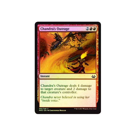 Chandra's Outrage - Foil