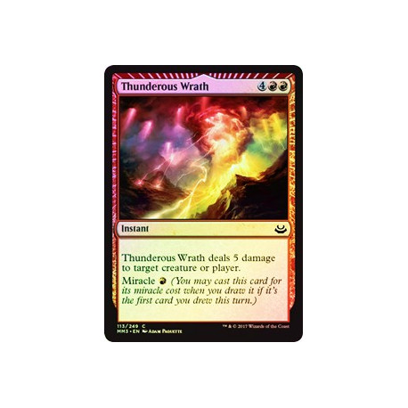 Thunderous Wrath - Foil