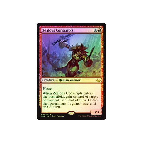 Zealous Conscripts - Foil