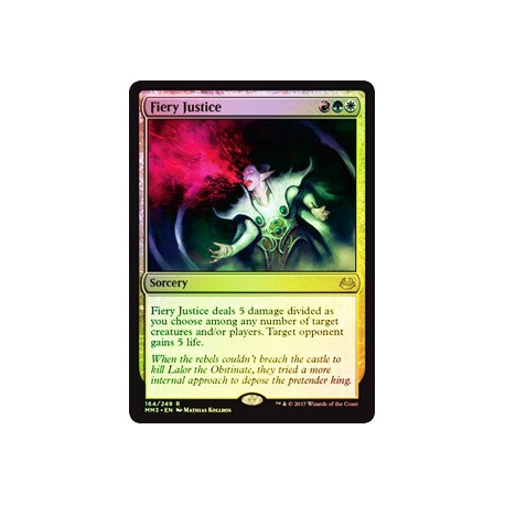 Fiery Justice - Foil