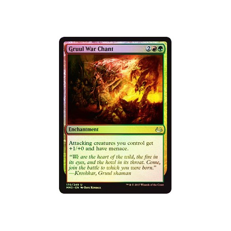 Gruul War Chant - Foil