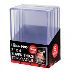 Ultra pro -  Super Thick Toploader 360PT, 5ct