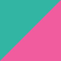 Teal/Pink