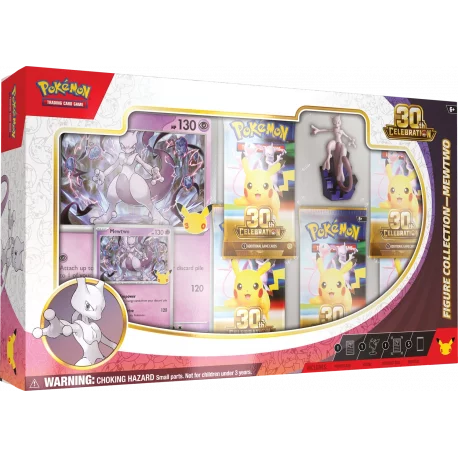 Pokemon - ME05.5 30ᵉ Anniversaire - Collection avec Figurine Mewtwo