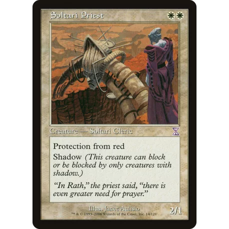 Prêtre soltari - Foil